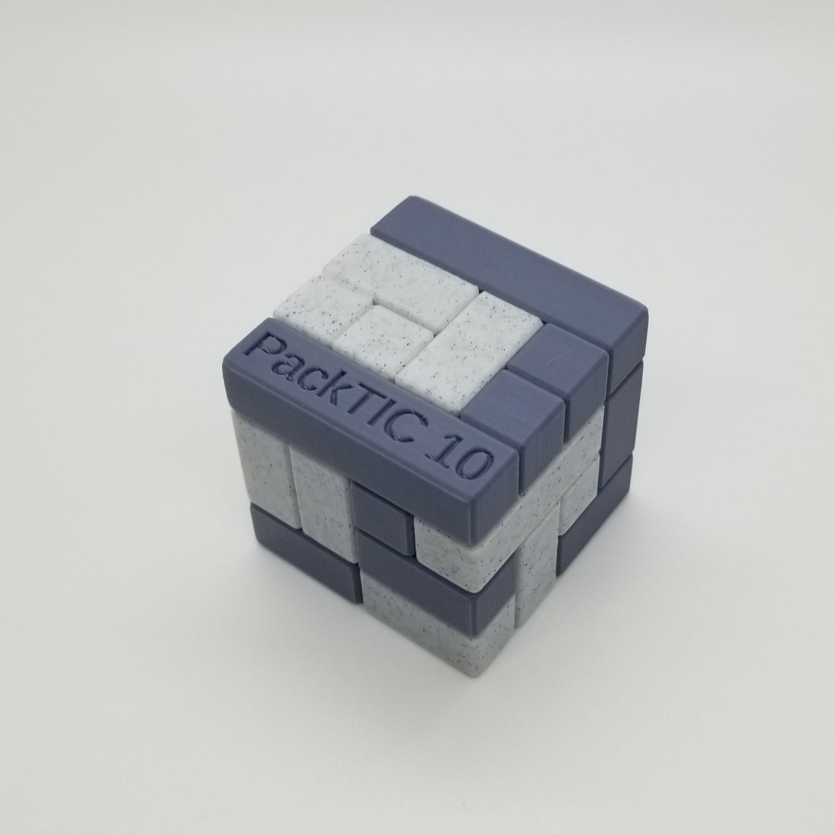 PackTIC Series - 3D Printed Turning Interlocking Cube Puzzles