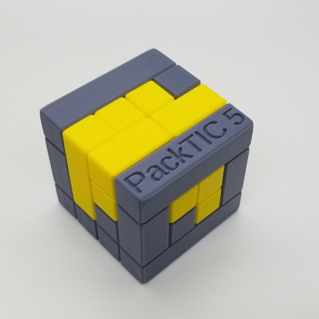 PackTIC Series - 3D Printed Turning Interlocking Cube Puzzles