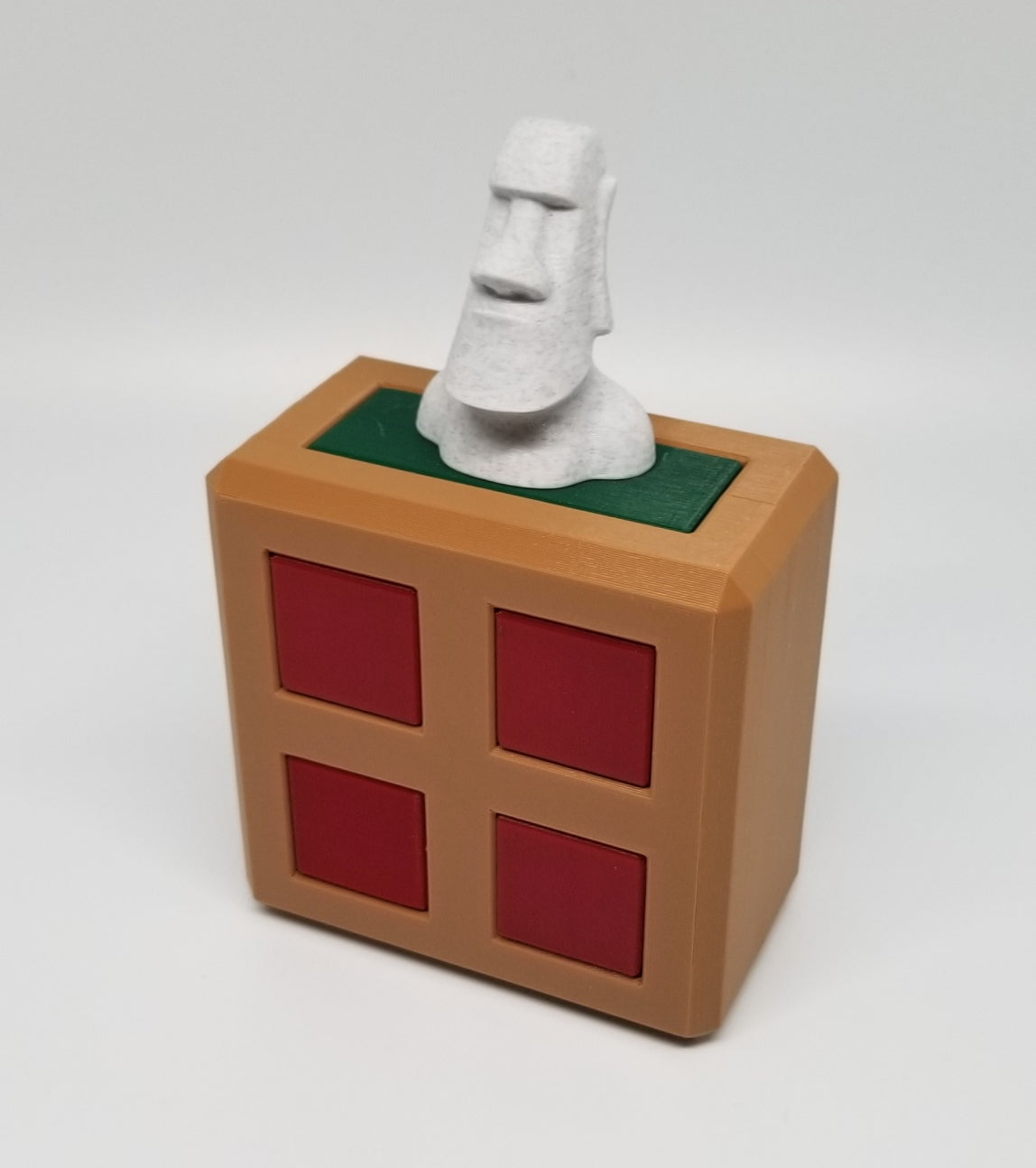 Locked Sword and Moai's Tomb - 3D Printed Puzzles