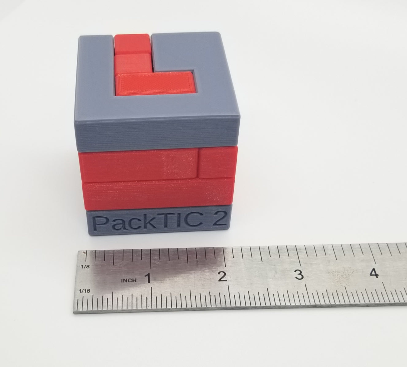 PackTIC Series - 3D Printed Turning Interlocking Cube Puzzles