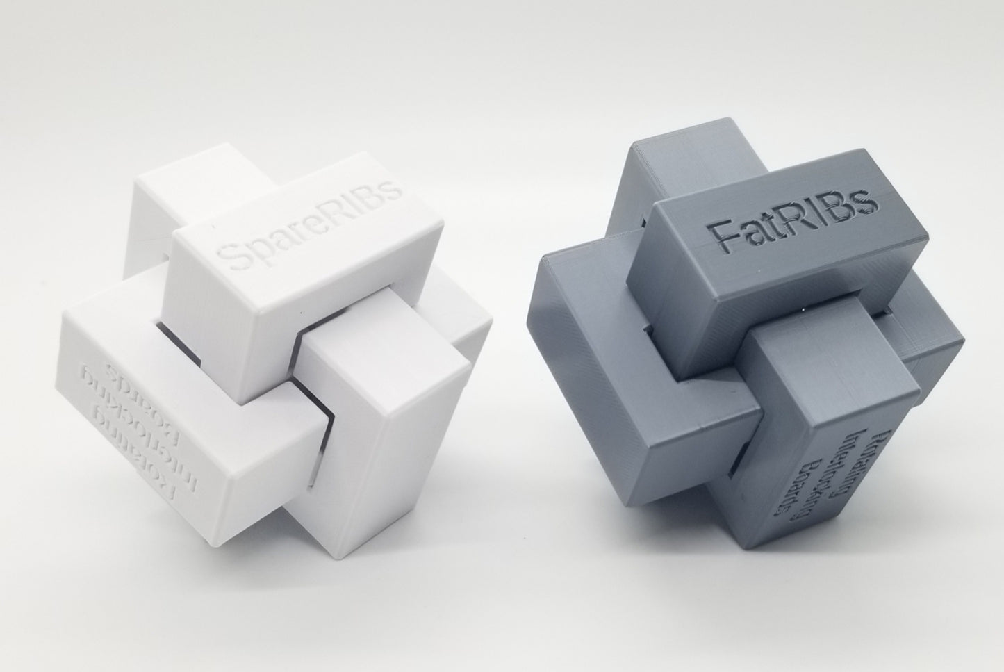 Download 3D Printable STL Files for 10 RIB (Rotating Interlocking Board) Puzzles