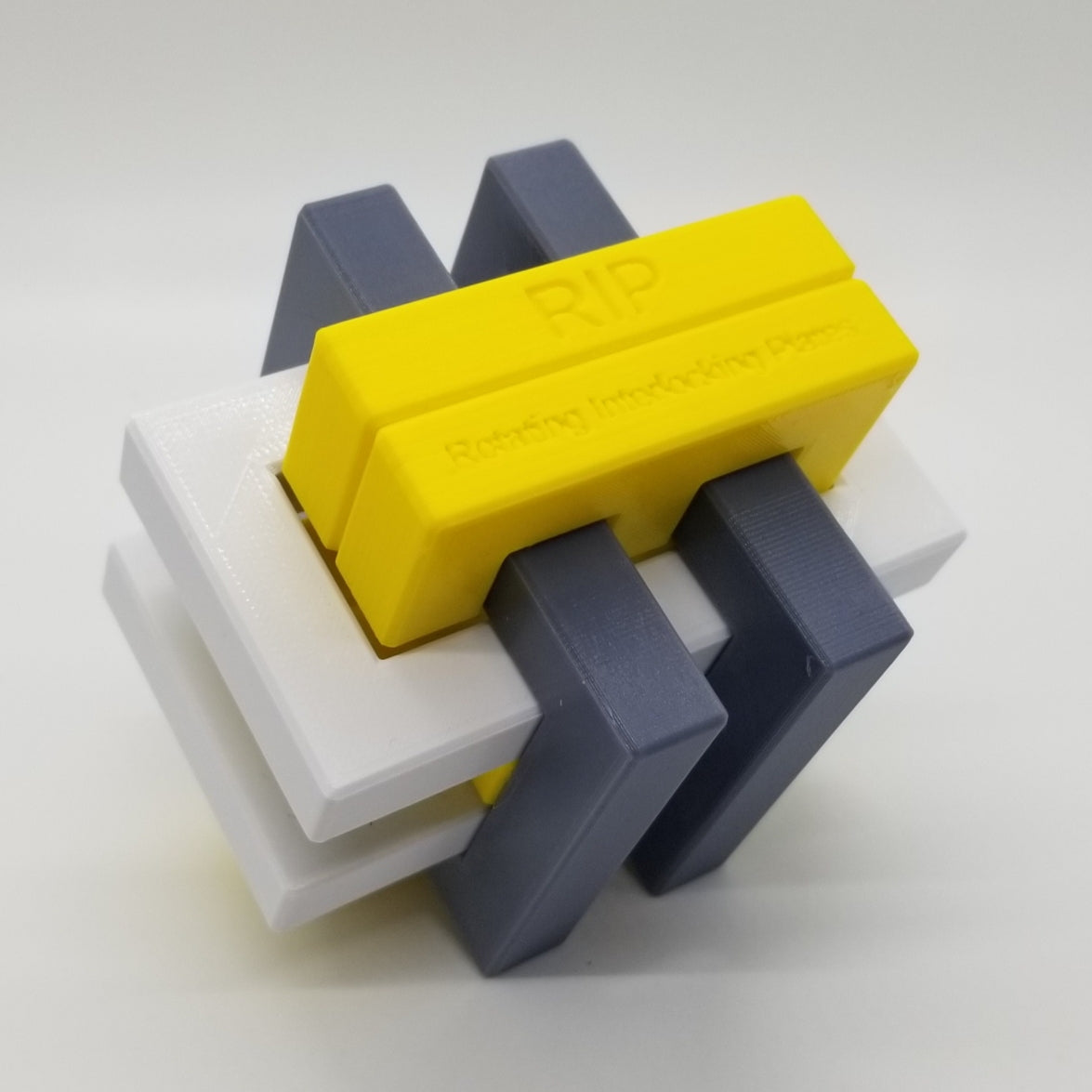 Download 3D Printable STL Files for 5 RIP (Rotating Interlocking Plate) Puzzles