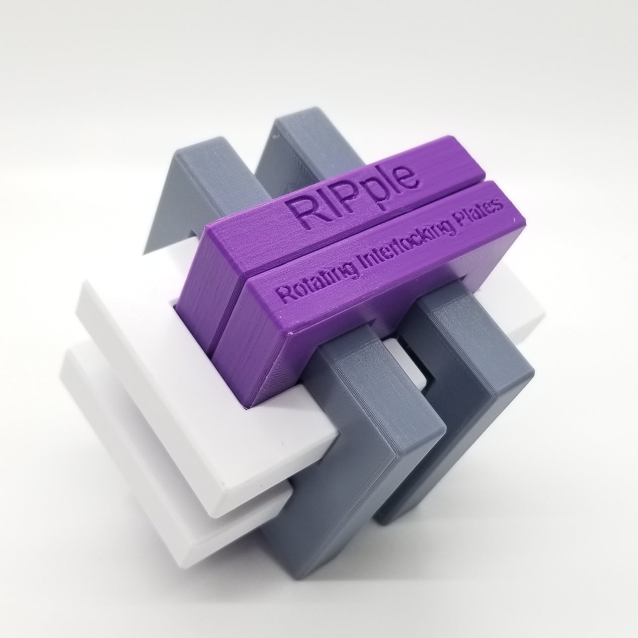Download 3D Printable STL Files for 5 RIP (Rotating Interlocking Plate) Puzzles