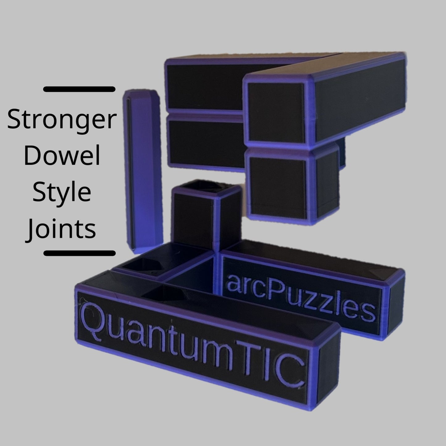 QuantumTIC - 3D Premium Multi-Color Puzzle