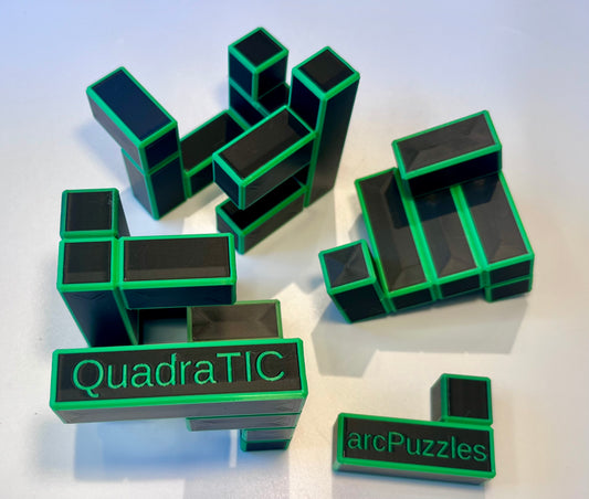 QuadraTIC - 3D Premium Multi-Color Puzzle