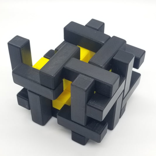 Rotothorpe - Turning Interlocking Cube Puzzle