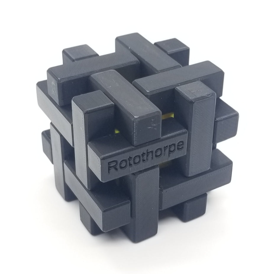 Rotothorpe - Turning Interlocking Cube Puzzle