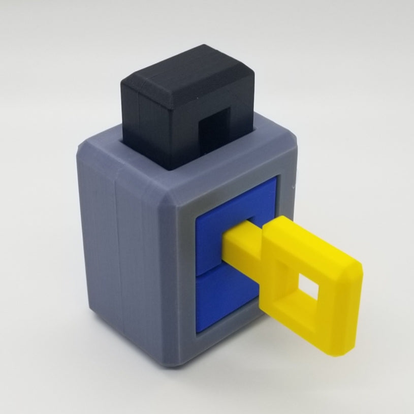 Mini Lock 2 - Designed by Chris Lohe – ARCpuzzles.com