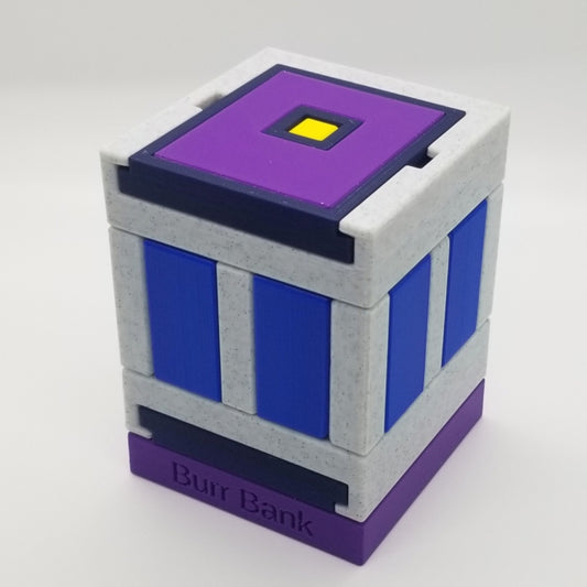 Burr Bank - 3D Printed Burr and Sequential Discovery Puzzle