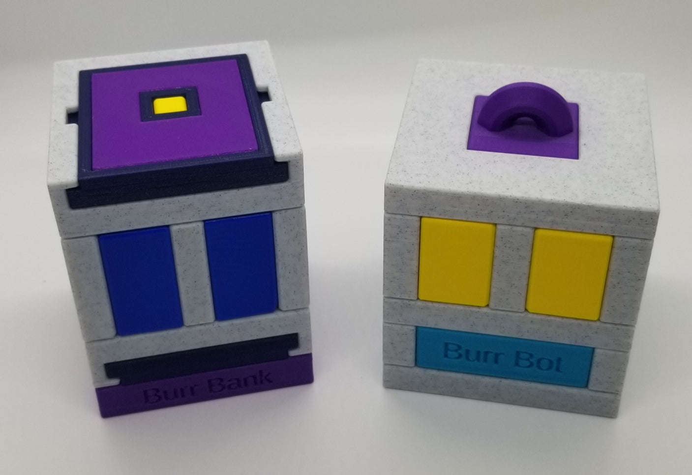 Burr Bank - 3D Printed Burr and Sequential Discovery Puzzle
