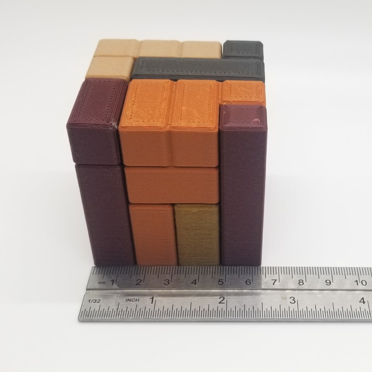 ChaoTIC - 3D Printed Wood Filament Puzzle