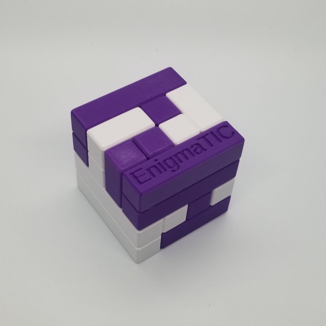 Download 3D Printable STL Files for Volume 1 of the 6 Piece Turning Interlocking Cube Puzzles