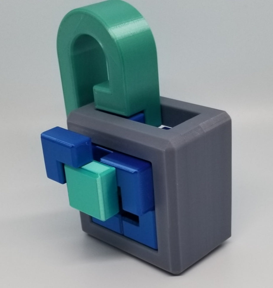 ARC Lock - 3D Printed Puzzle Lock