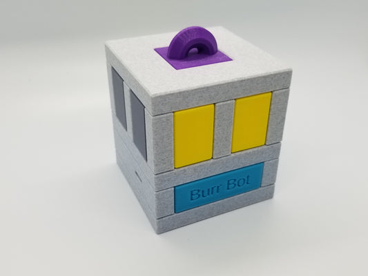 Burr Bot - 3D Printed Burr and Sequential Discovery Puzzle