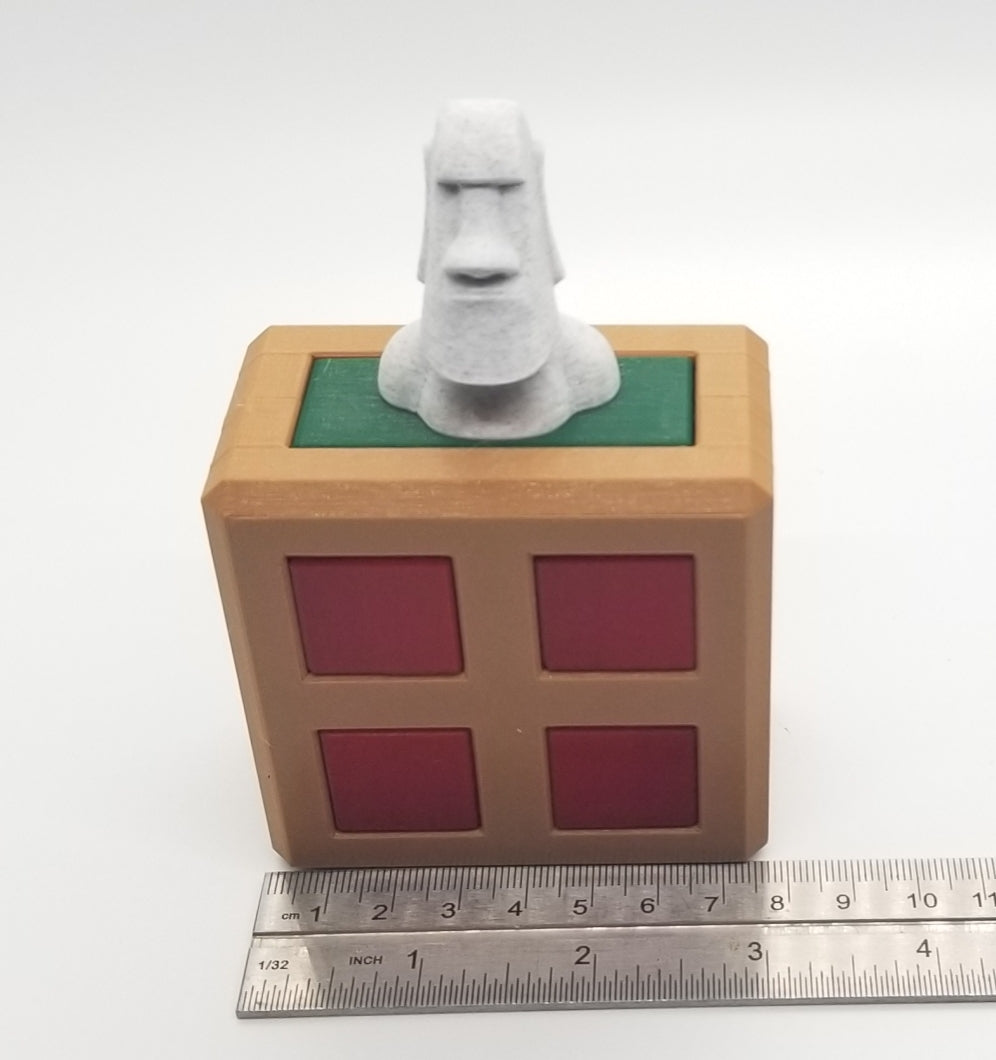 Locked Sword and Moai's Tomb - 3D Printed Puzzles