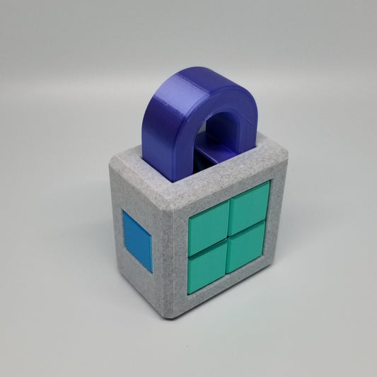 Side Lock - 3D Printed Puzzle Lock