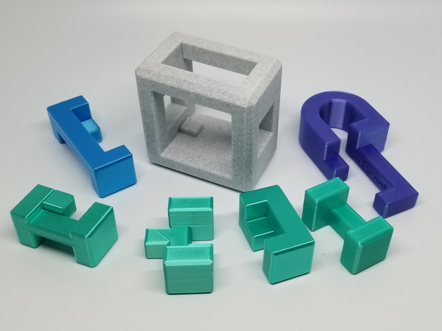 Side Lock - 3D Printed Puzzle Lock