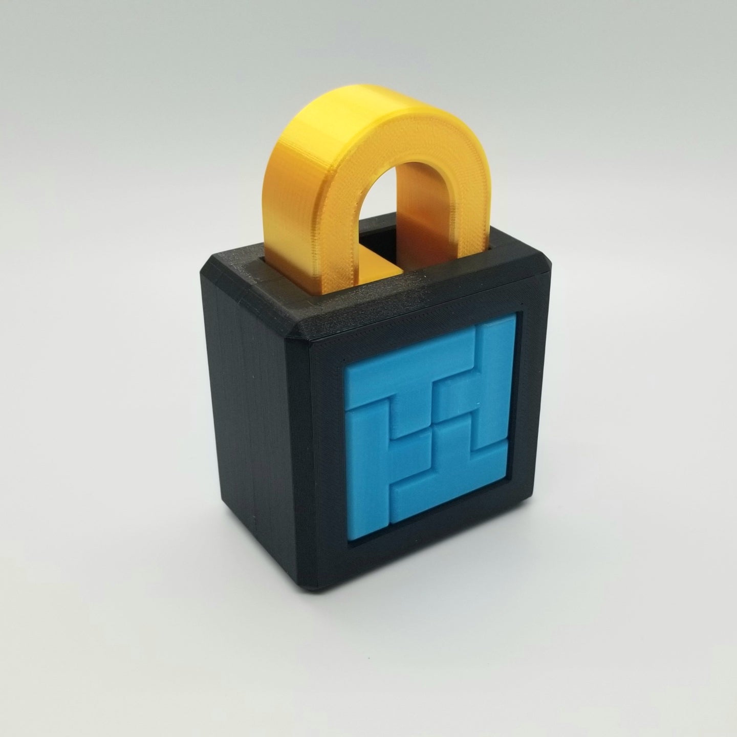 T Lock 2 - 3D Printed Puzzle Lock with Rotations